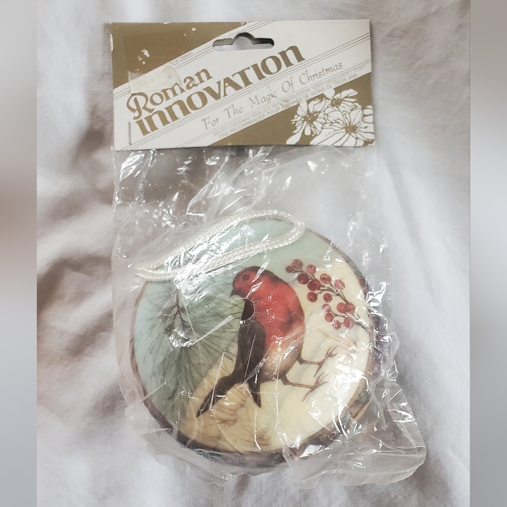Roman Innovation Vintage For The Magic Of Christmas Holiday Ornament Bird New